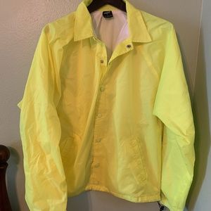 Rawlings Neon Yellow Wind breaker Jacket All sizes New in Plastic